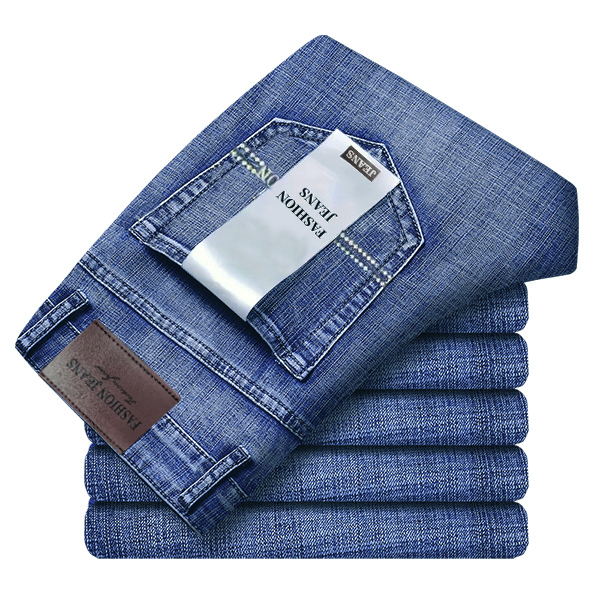 Levis Jeans 501 - بنطلون جينز رجالي كلاسيكي للربيع والصيف